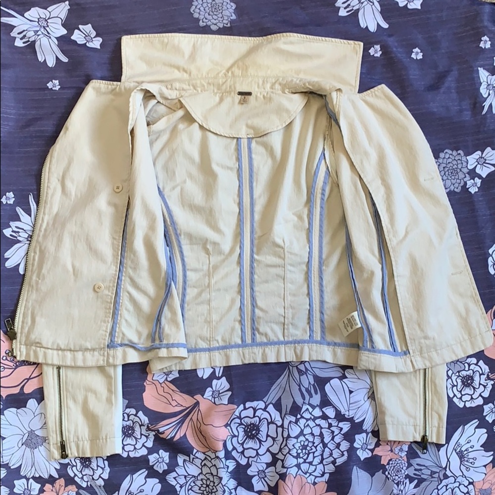 Free People Moto Trench Jacket - Picture 6 of 6